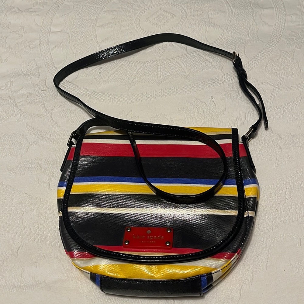 Kate Spade Multicolor Striped Shoulder Bag